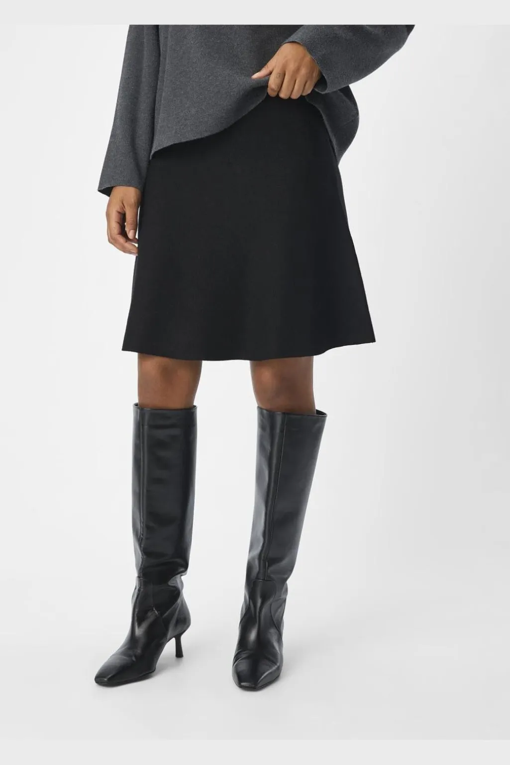 Objreynard Short Knit Skirt