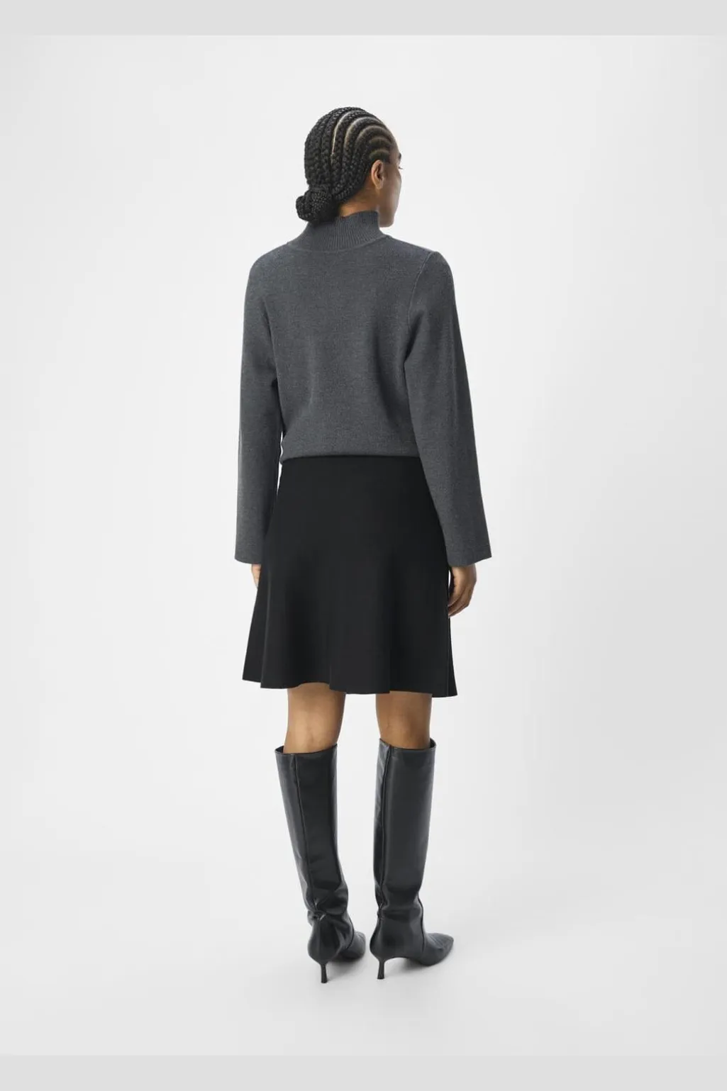 Objreynard Short Knit Skirt