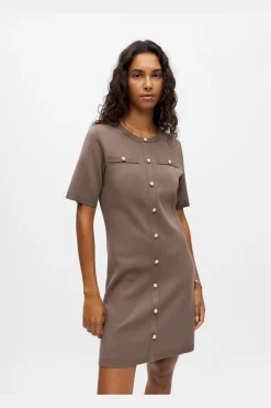 Objreynard S/S Knit Re Dress