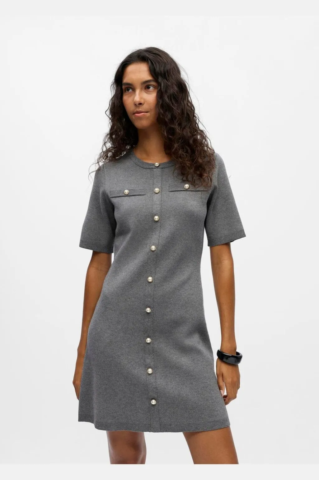 Objreynard S/S Knit Re Dress