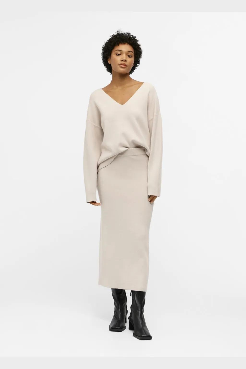 Objreynard V-Neck Pullover