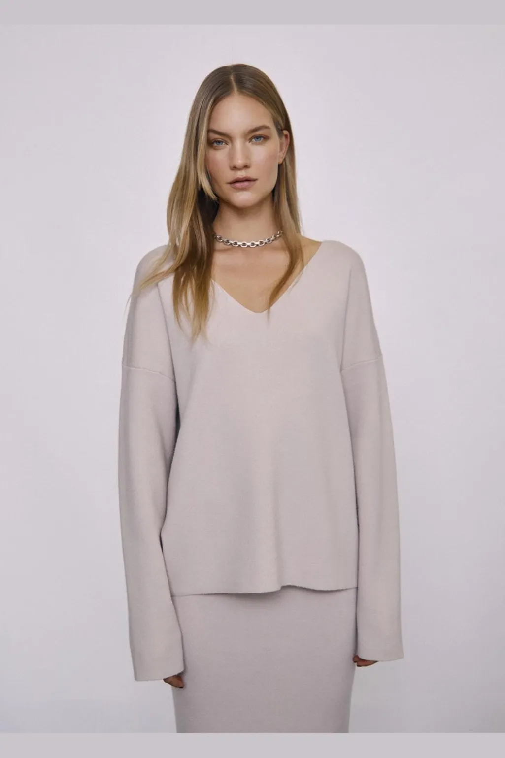 Objreynard V-Neck Pullover