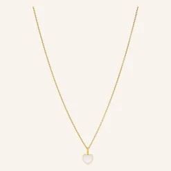 Ocean Heart Necklace n-387-gp -