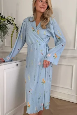 Ofeliaic Long Wrap Dress A23640