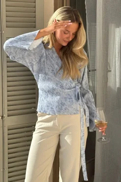 Ofeliaic Wrap Shirt A23939