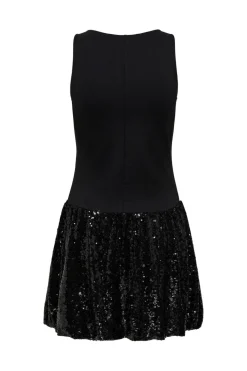 Oha Sl Sequins Balloon Dress