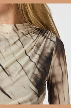 Onessa Faded Mesh Dress 166016