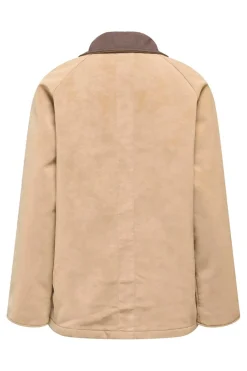 Onlaggie Faux Suede Contrast Jacket