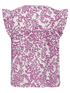 Onlamanda Chanee Cap Emb Top