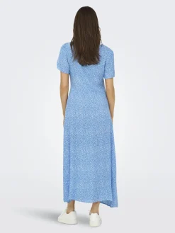 Onlancona Ss V-Neck Dress Moch