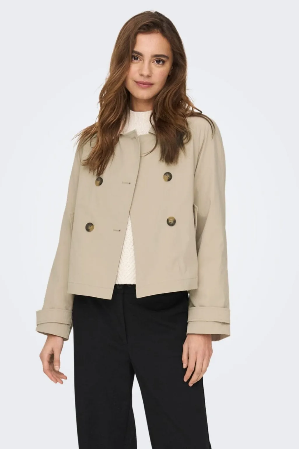 Onlapril Short Trenchcoat