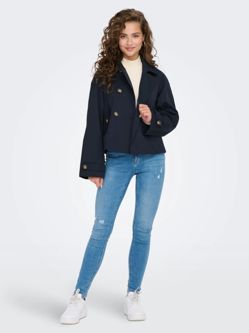 Onlapril Short Trenchcoat