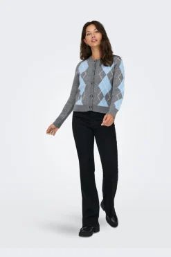 Onlbrighton Life Ls Button Cardi Knt