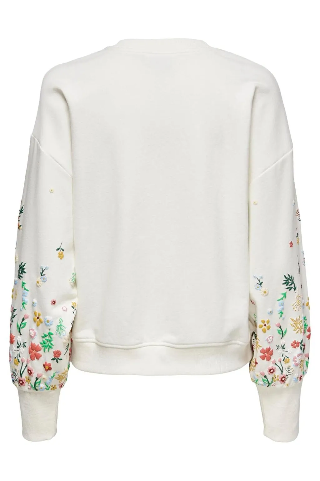 Onlbrooke L/S O-Neck Flower Swt