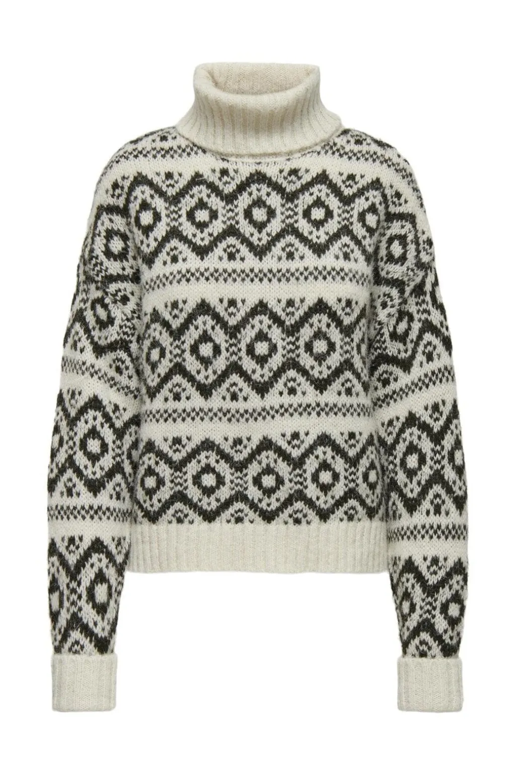 Onlcarin Life Ls Jq Loose Rolln Knt