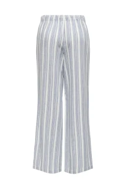 Onlcaro Linen Bl Pull-Up Pant Cc