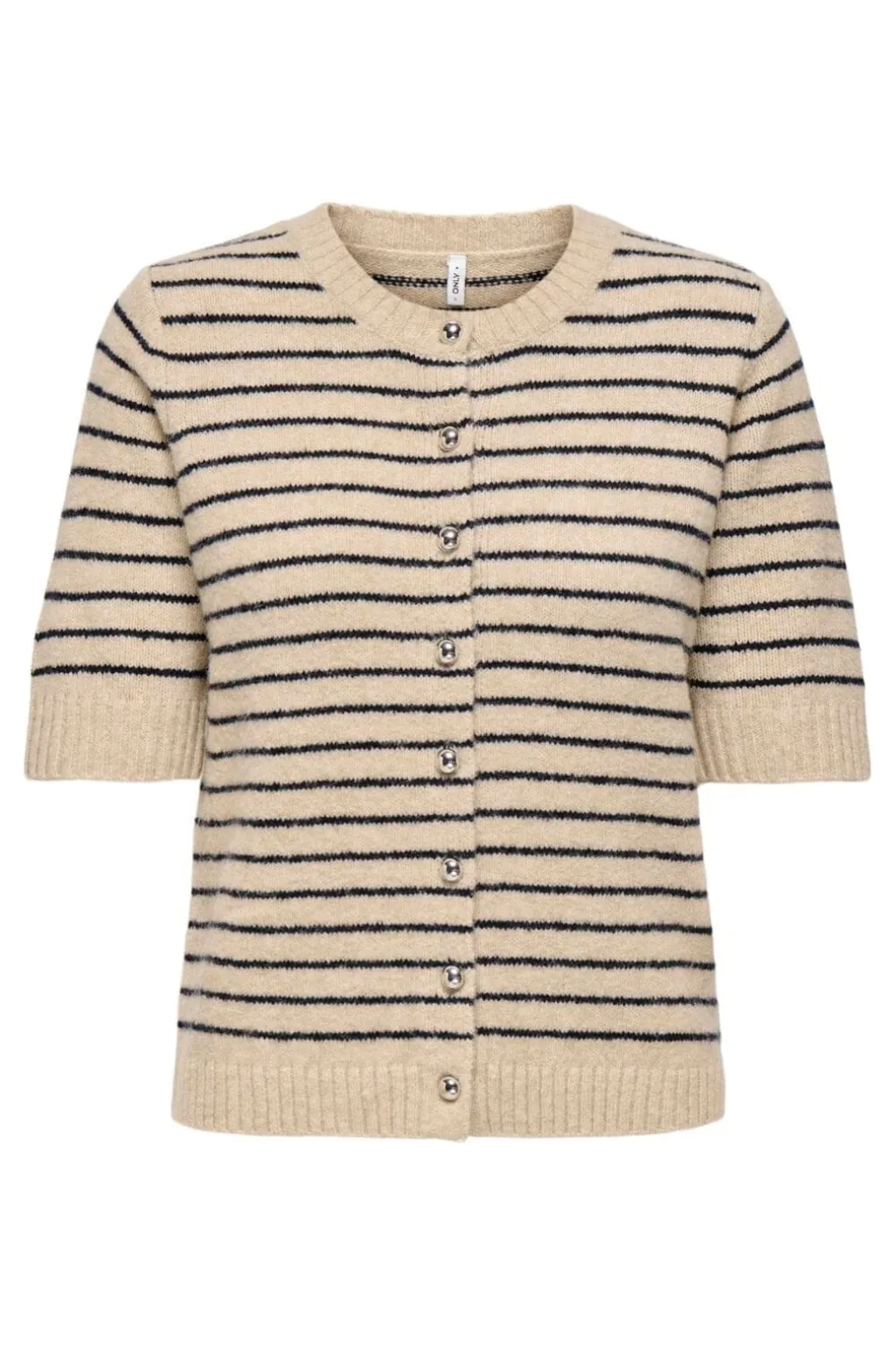 Onlchester Life Ss Stripe Cardi Cc Knt