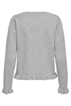 Onlcinderel Ls Frill Cardigan Knt