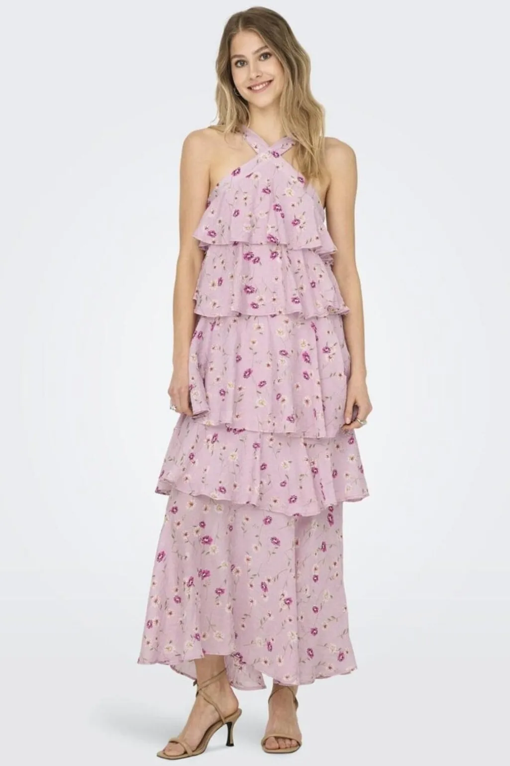 Onlcinderella S/L Layered Dress