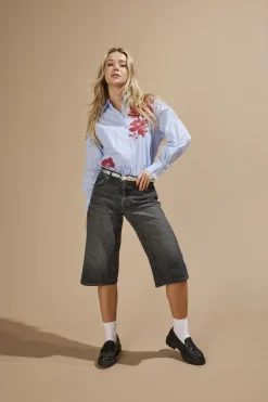 Onlcobain Reg Wide Long B Shorts Dot 15344297