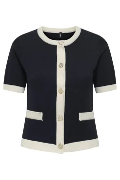 Onlcoco Life Ss Button Cardigan Cc Knt