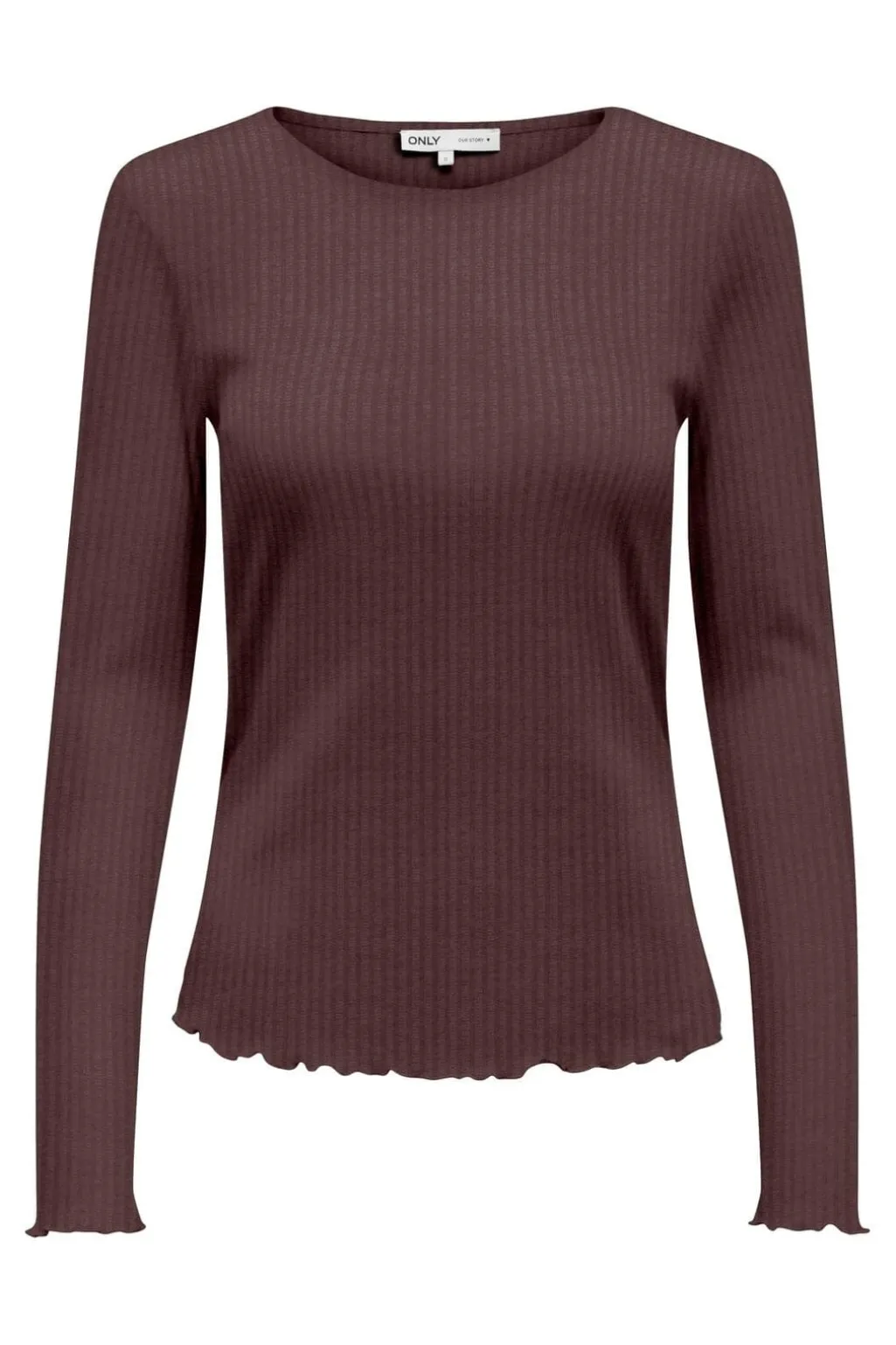 Onlemma L/S Rib Basic Top