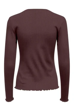 Onlemma L/S Rib Basic Top