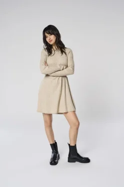 Onlfia Life Ls Cable Dress Knt