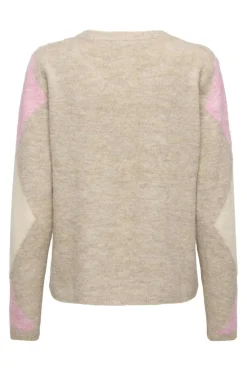 Onlfrida Ls Oneck Button Cardi Knt