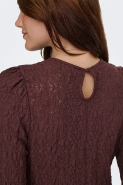 Onlgiavanna L/S Peplum Top