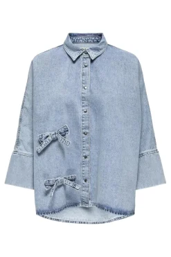 Onlgrace 3/4 Bow Shirt Lb Cro