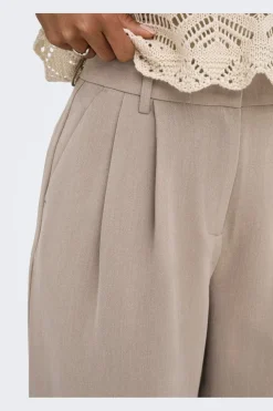 Onlhattie Pleat Str Pant Tlr