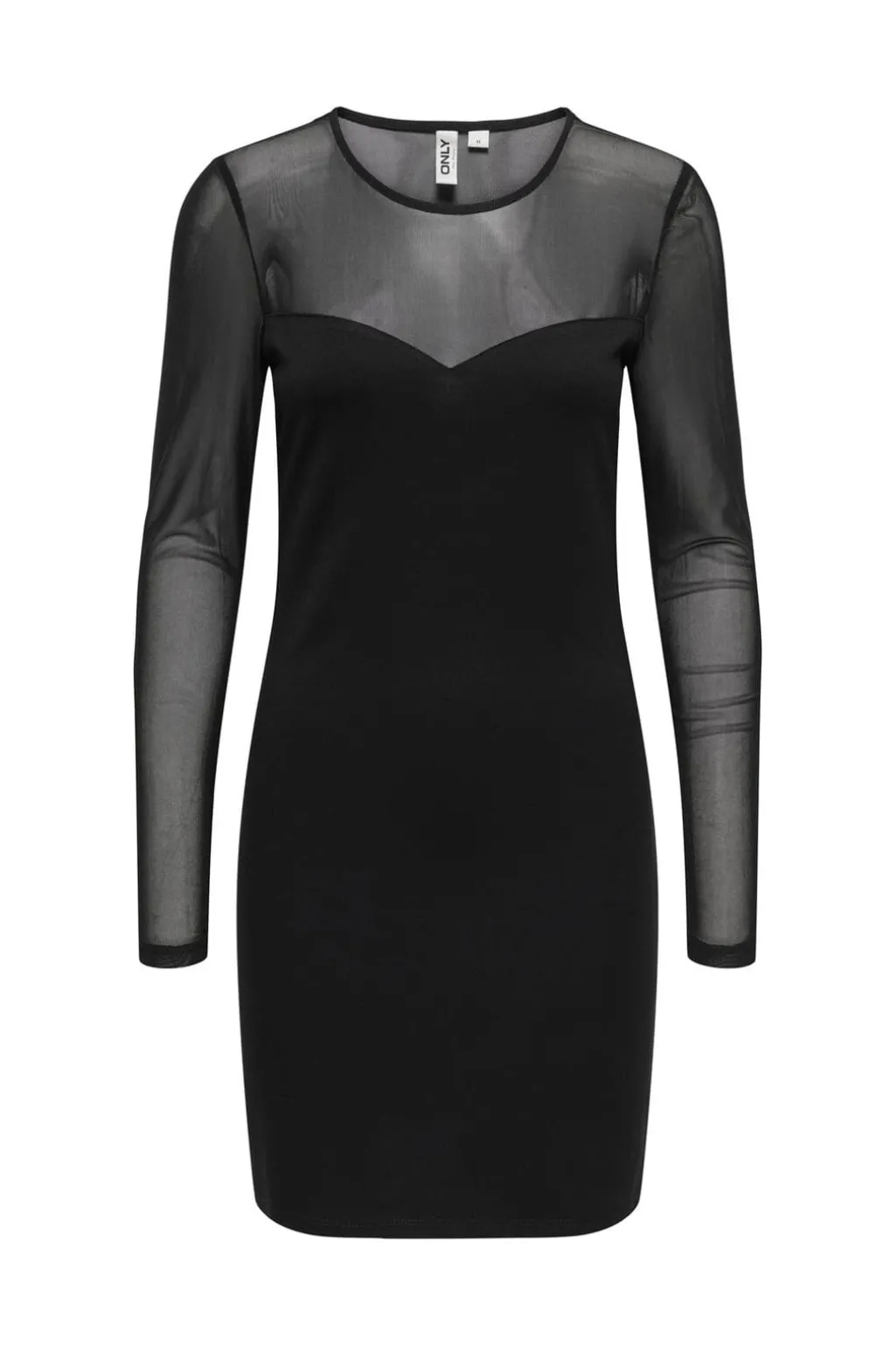 Onlheart-Becki L/S Mix Bodycondress