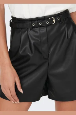 Onlheidi Faux Leather Shorts Otw