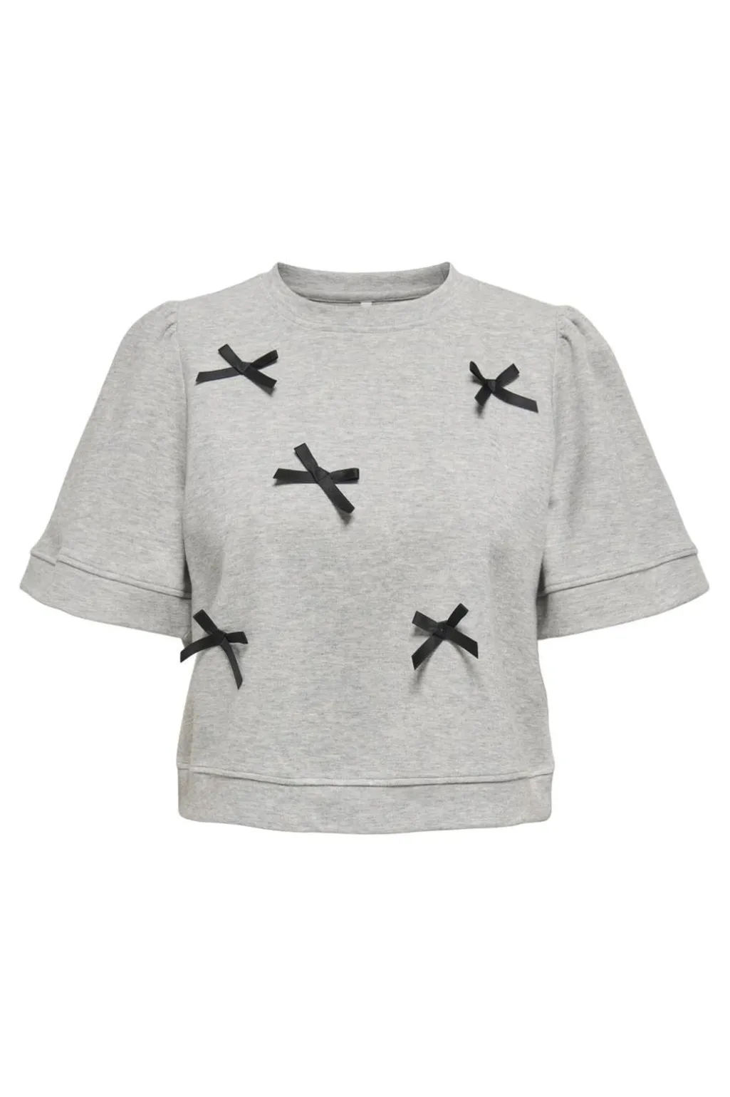 Onljenny S/S O-Neck Bow Box Ub Swt