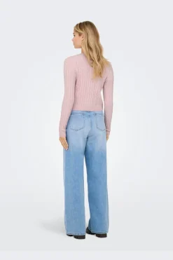 Onlkatia Ls Cable Button Cardigan Cc Knt