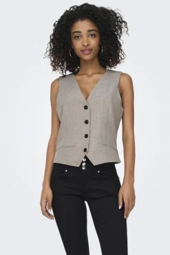 Onllinda S/L Mel Fit Waistcoat Tlr