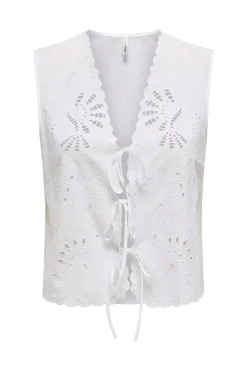 Onllou Life Emb S/L Tie Vest