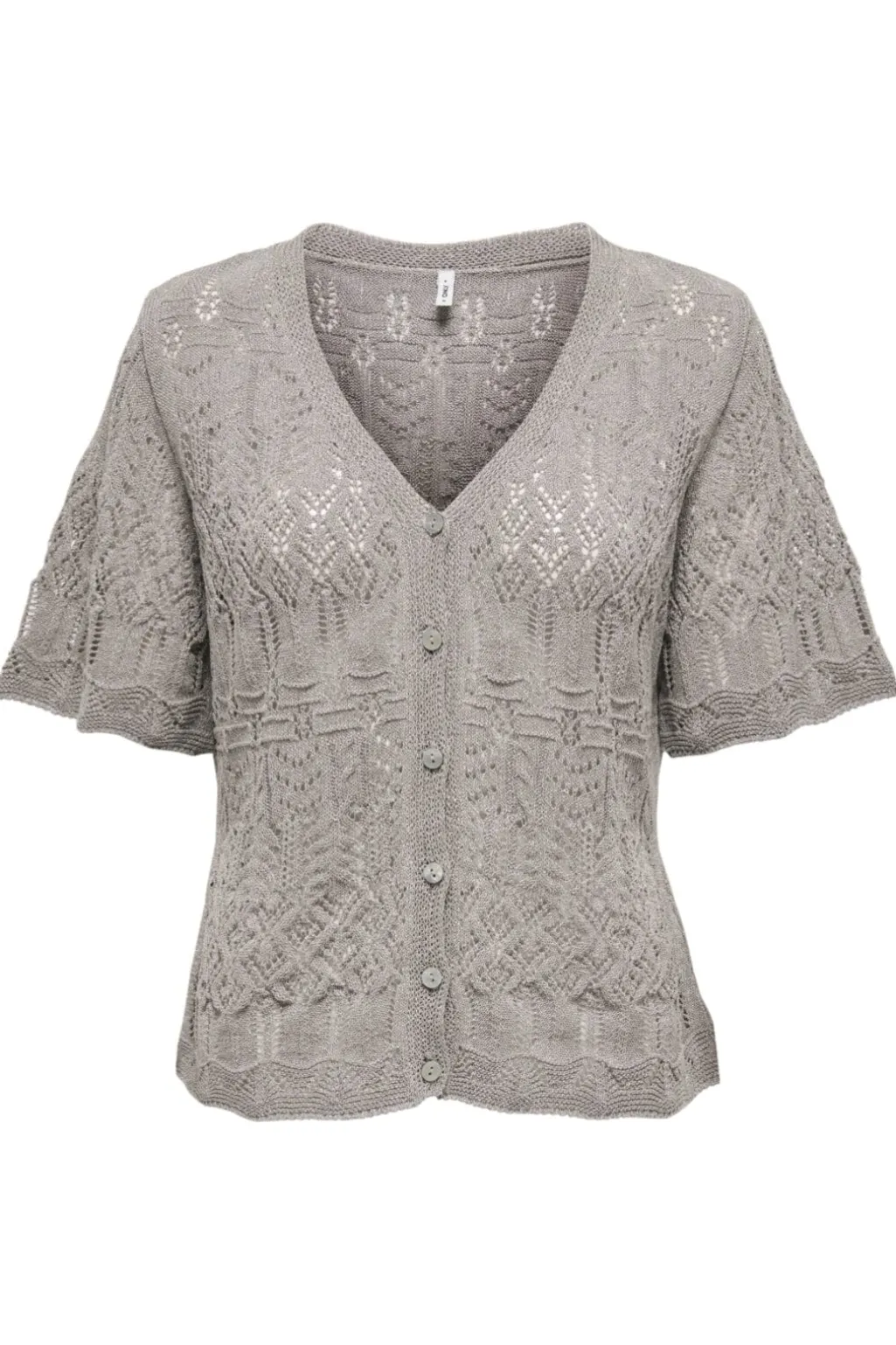 Onllovely Ss Glitter Button Top Knt