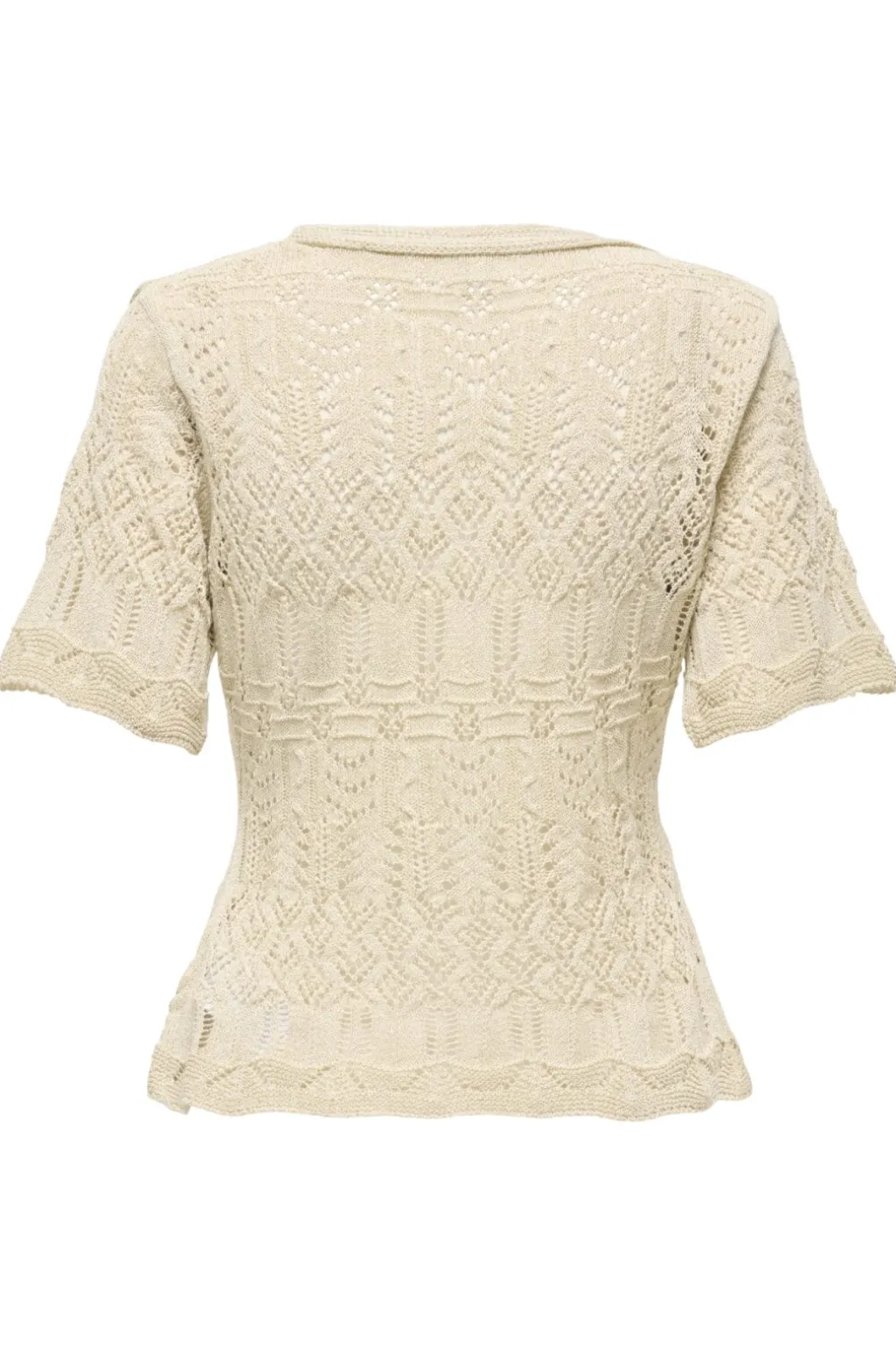 Onllovely Ss Glitter Button Top Knt