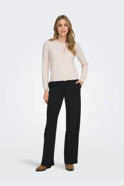 Onlloyal Ls O-Neck Button Cardi Knt