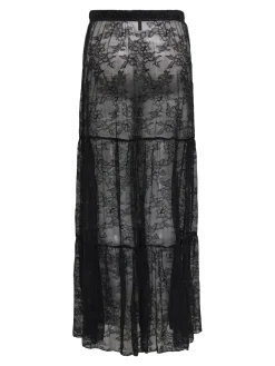 Onllulu Long Lace Skirt