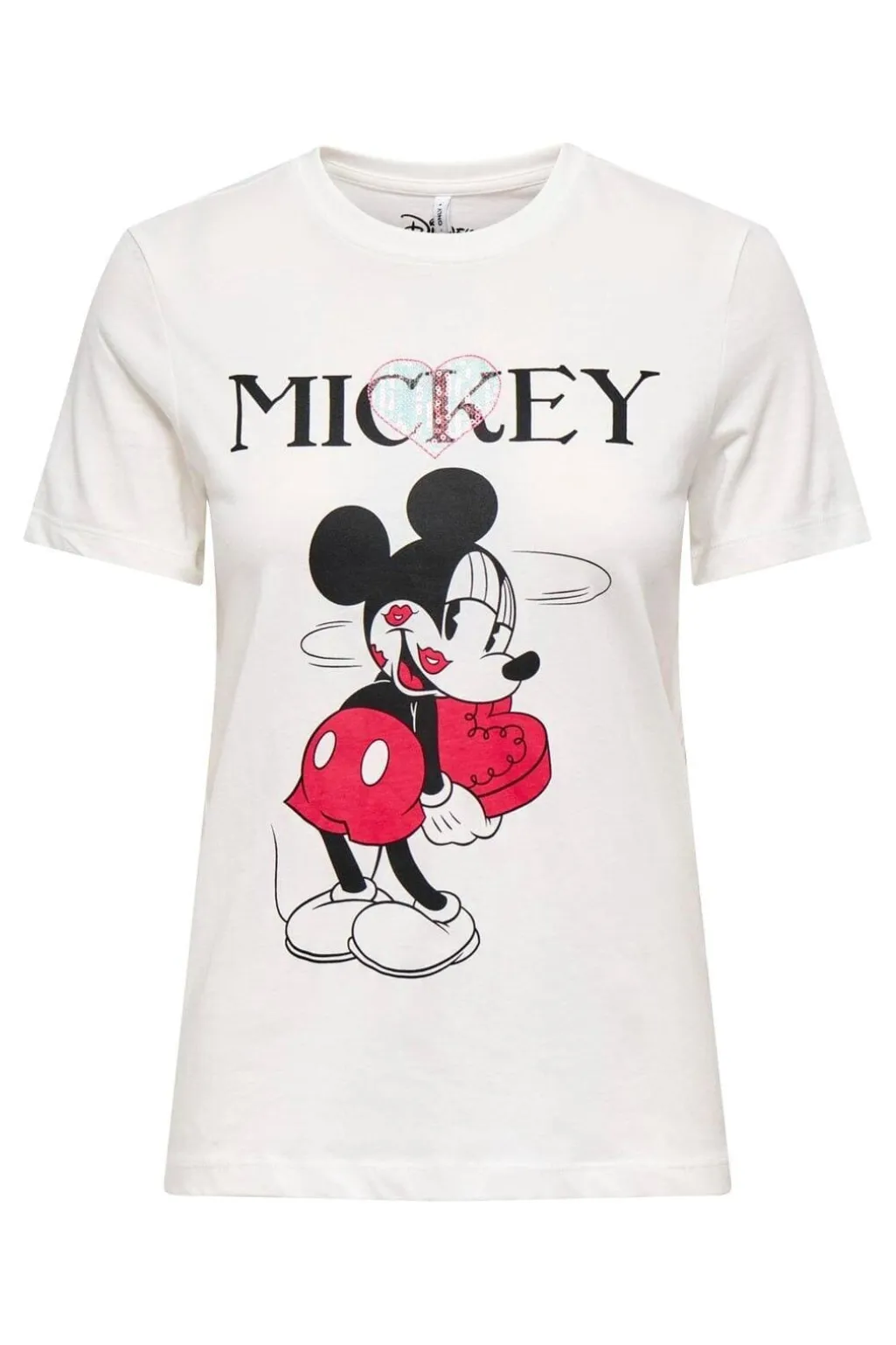 Onlmickey Reg S/S Valentine Lux