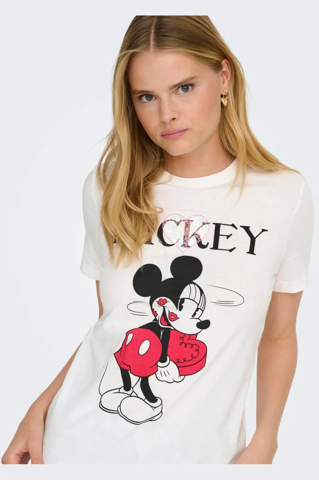 Onlmickey Reg S/S Valentine Lux