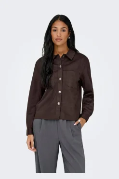 Onlmira L/S Faux Suede Shirt