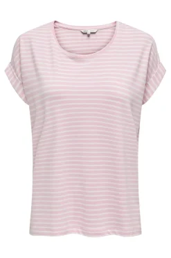 Onlmoster Stripe S/S O-Neck Top