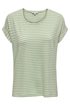 Onlmoster Stripe S/S O-Neck Top