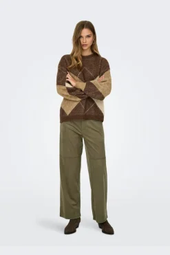 Onlnoeme Life Ls Jq O-Neck Nca Knt