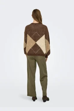 Onlnoeme Life Ls Jq O-Neck Nca Knt