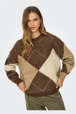 Onlnoeme Life Ls Jq O-Neck Nca Knt